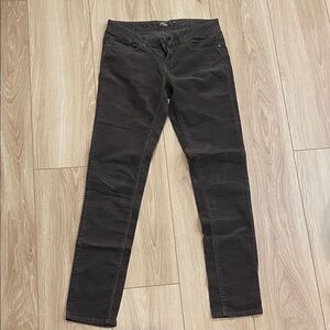 Brown corduroy pants